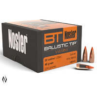 224 40GR BALLISTIC TIP 100PK - NOSLER RIFLE PROJECTILES