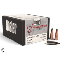 243 70GR TIP VARMAGEDDON 100PK - NOSLER RIFLE PROJECTILES