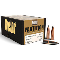 257 120GR PARTITION 50PK - NOSLER RIFLE PROJECTILES