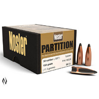 308 150GR PARTITION 50PK - NOSLER RIFLE PROJECTILES