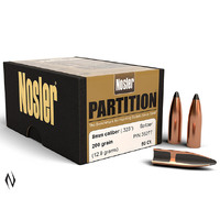 NOSLER 8MM 200GR PARTITION 50PK - NOSLER RIFLE PROJECTILES