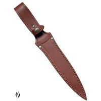 NIETO SHEATH ONLY PIG STICKER BROWN