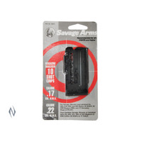 SAVAGE MAGAZINE 17HMR, 22MAG 10 SHOT BLUE