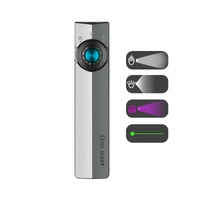 Olight ArkPro Series Flat EDC Torch – 1500 Lumens - Silver Graphite CW