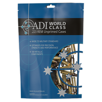 ADI 223R Unprimed Cases/BRASS (100pcs)