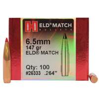 6.5MM .264 147GR ELD MATCH - HORNADY RIFLE PROJECTILES