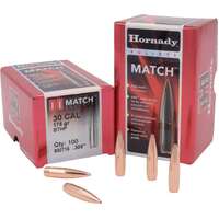 30 CAL .308 178 GR BTHP MATCH - HORNADY RIFLE PROJECTILES