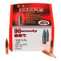 338 CAL .338 225 GR SST - HORNADY RIFLE PROJECTILES