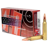 HORNADY AMMO 223 REM 75 GR BTHP SPF