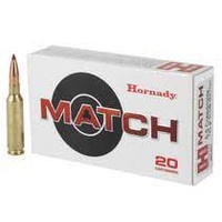 HORNADY AMMO - 308 WIN 168 GR ELD MATCH