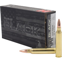 HORNADY AMMO - 5.56 NATO - 62 GR FMJ BLACK - 20 PACK