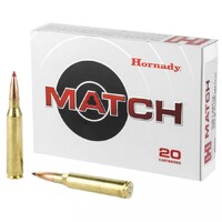 HORNADY AMMO - 338 LAPUA MAG 285 GR ELD MATCH
