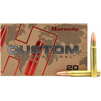 HORNADY AMMO - 9.3X62 286 GR SP CUSTOM INTERNATIONAL