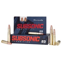 HORNADY AMMO - 45-70 GOVT 410 GR SUB-X® SUBSONIC