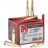 HORNADY AMMO - 17 HORNET 20 GR V-MAX (25pk)