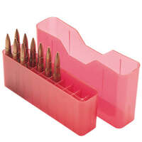 MTM CASE-GARD - 20 RD SLIP TOP AMMO BOX 17222