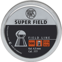 RWS PELLETS SUPERFIELD .177 0. 54g (head 4.52)