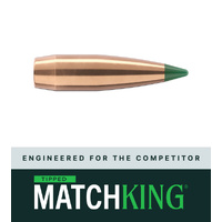 Sierra Rifle Projectiles 7768 .30 Cal 168gr Tipped MatchKing