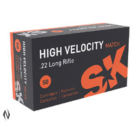SK 22LR 40GR HIGH VELOCITY MATCH 1263FPS - 50pk