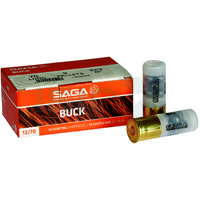 SAGA - 12 GA - 36GR - #00 BUCK SHOT - 9 PELLET - 10PK
