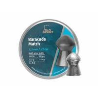 H&N Baracuda Match .22 5.51mm Pellets – 200 Pack