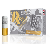 RIO - ROYAL BUCK SHOT - 12 GA - #00 BUCK SHOT - 5PK