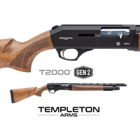Templeton Arms T2000 Wood- Gen 2 (12 Gauge, 5+1, 20", Right Hand)