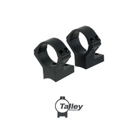 Talley 30mm Alloy Lightweight Rings - Black Medium Browning T-Bolt