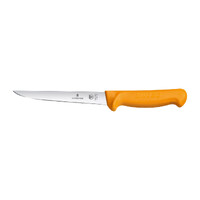 VICTORINOX - Swibo Boning Knife,16cm Straight Wide Blade - ORANGE - 5.8401.16
