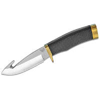 BUCK - ZIPPER GUTHOOK FIXED BLADE KNIFE - RUBBER HANDLE - 691BKG