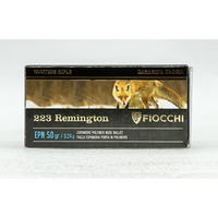 FIOCCHI 223 REM 50GR VMAX 50PK 50GR POLYMER TIP EPN