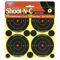 BIRCHWOOD CASEY - SHOOT•N•C® 3 INCH BULL'S-EYE, 48 TARGETS - 120 PASTERS
