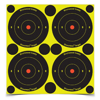 BIRCHWOOD CASEY - SHOOT•N•C® 3 INCH BULL'S-EYE, 240 TARGETS - 600 PASTERS