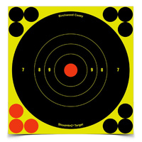 SHOOT N C 6" Bull's-eye Target 12 targets Birchwood Casey