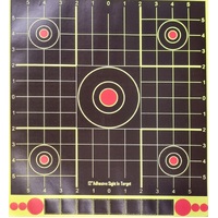 SIGHT-IN TARGET - ROUND - 12" - SPLATTER STICKER - 10PK