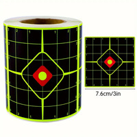 SPLATTER TARGETS - DIAMOND BULLSEYE - 3"X3" 200 PACK ROLL