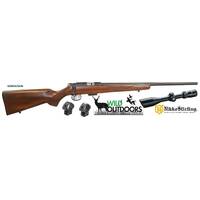 CZ 455 AMERICAN BEECH - 22 MAG - NIKKO NIGHTEATER 4-16X44