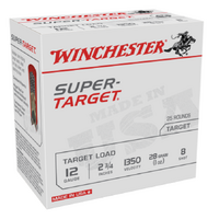 WINCHESTER - SUPER TARGET 12GA 1350FPS 8 2-3/4" 28GM