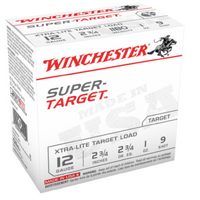 WINCHESTER - SUPER TARGET 12GA 1180FPS 9 2-3/4" 28GM