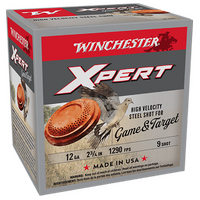 Winchester Xpert Game/Target 12G #9 steel 2-3/4" 1290fps 