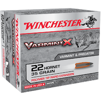 WINCHESTER - Varmint X 22 Hornet 35gr PT